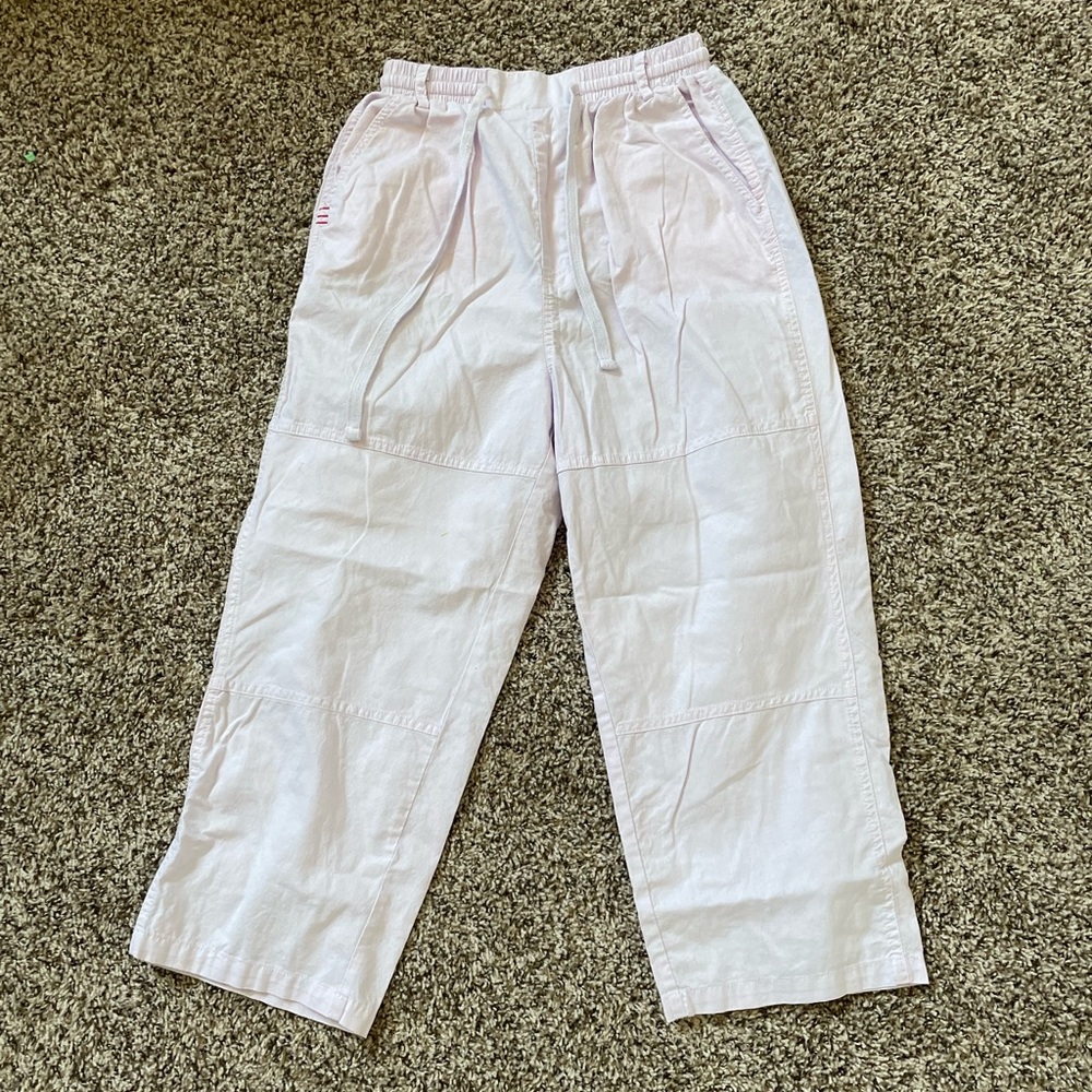 pink urban outfitters trousers
